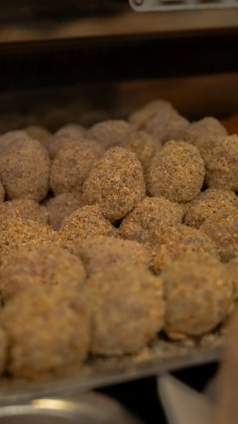 Polpette impanate di nostra produzione